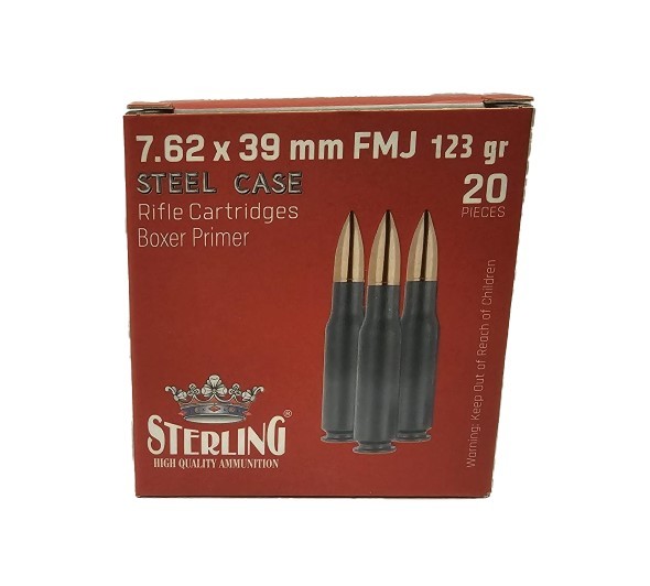 STLG 7.62x39 123FMJ STL SEL 20 - Smith Savings Week